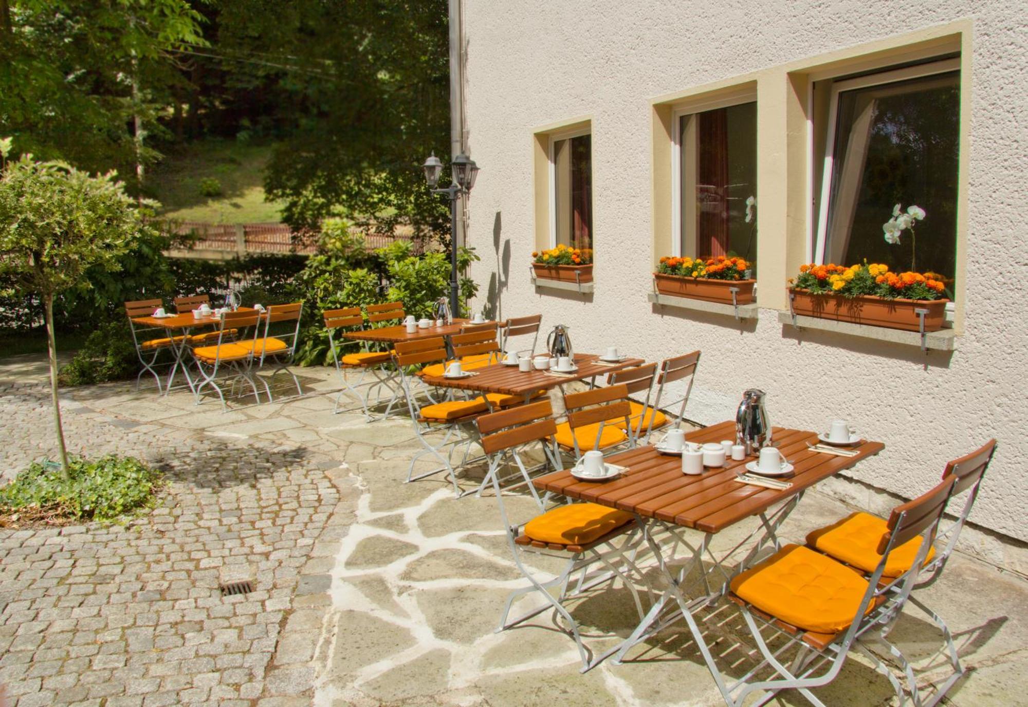 Hotel Garni Grundmuehle Бад-Шандау Екстер'єр фото